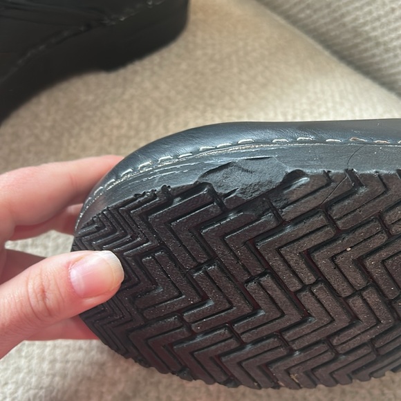 Dansko Leather Comfort Clogs - Picture 4 of 5